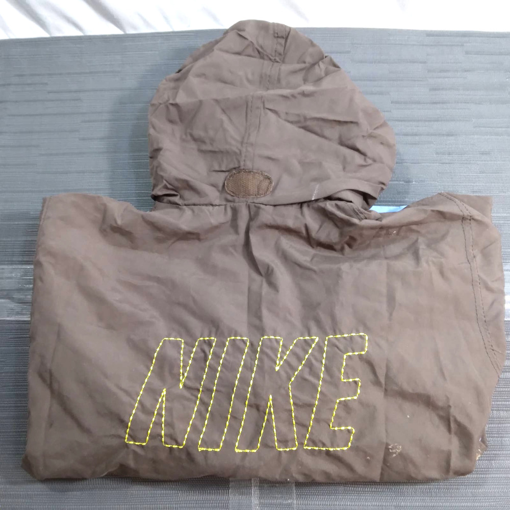Nike Windbreaker Toddler Zip Jacket Brown - Picture 4 of 6